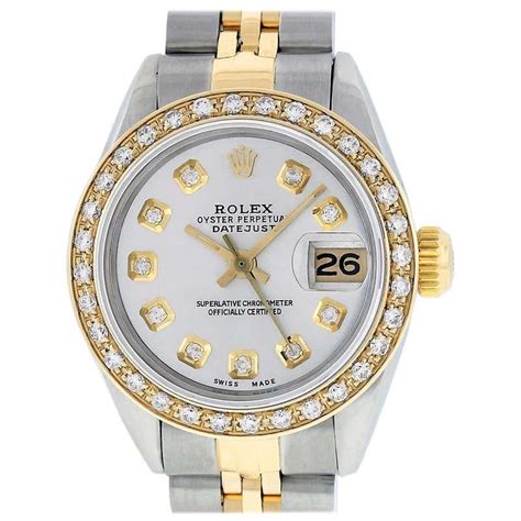 gold and silver rolex women|20 year old ladies Rolex.